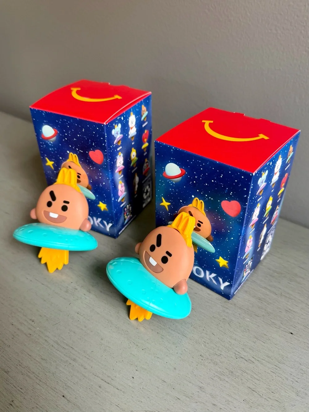 McDonald's 2026 Bt21 Happy Meal Toy Shooky Brand New Toy K-pop BTS (Suga) x 2